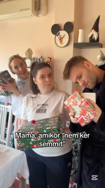 Biztos neked is ismerős az a mondat, hogy: - Nekem ne vegyetek semmit! Vagy: - Rám nehogy költsetek, nekem minden megvan! 🤯
De akkor, miért várják el, hogy mégiscsak kapjanak valamit? 
Hát lehet erre még a Vasárnapi ebédben sincs meg a helyes válasz. 🎭🫣

#novatoresprodukcio #vasarnapiebed #kapilevente #szabokitti #gomboskrisztian #truckenbrodfanni #színház